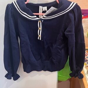 Cute sailor top! Going in a cruise? Going sailing? Sailor ready!